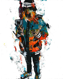 the album cover for Boldy James  / Craven,Nicholas - Criminally Attached - Orange [Colored Vinyl] [Limited Edition] (Org)