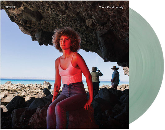 the album cover for Tennis - Yours Conditionally [Deluxe Colored Vinyl]