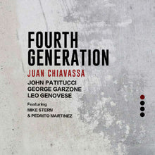 the album cover for Juan Chiavassa - Fourth Generation [Colored Vinyl] (Gry) [180 Gram] (Mrb)