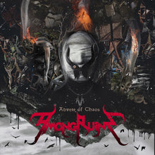 the album cover for Amongruins - Advent Of Chaos