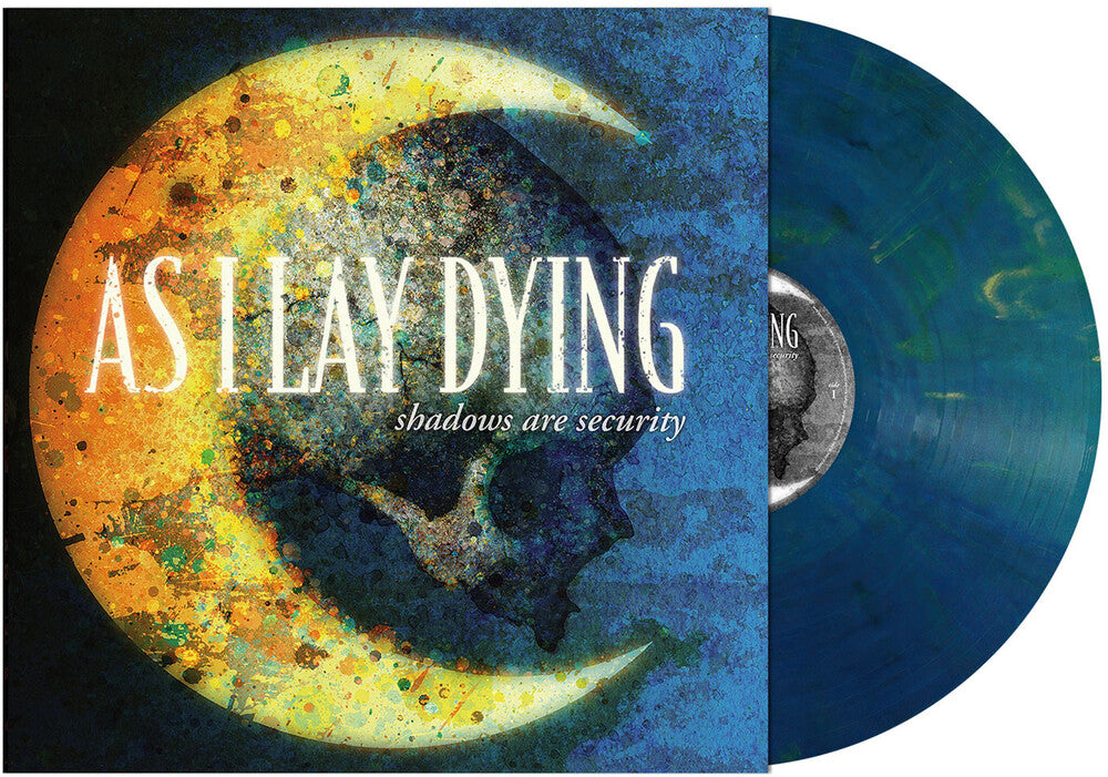 the album cover for As I Lay Dying - Shadows Are Security [Blue and Gold]