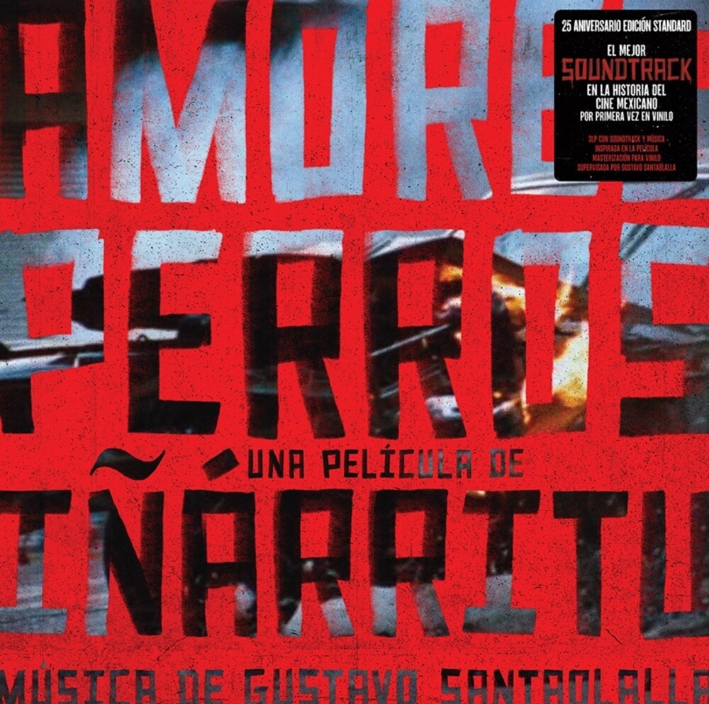 the album cover for Various Artists - Amores Perros (Soundtrack)