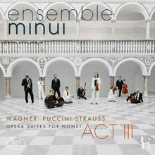 the album cover for ensemble minui - Act Iii