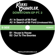 the album cover for Kerri Chandler - Downtown Ep Pt. 2