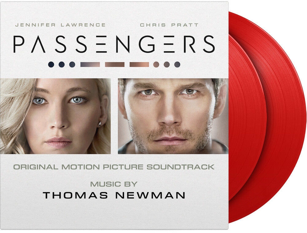 the album cover for Thomas Newman  (Colv) (Ltd) (Ogv) (Red) (Aniv) - Passengers - O.S.T. [Colored Vinyl] [Limited Edition] [180 Gram] (Red)