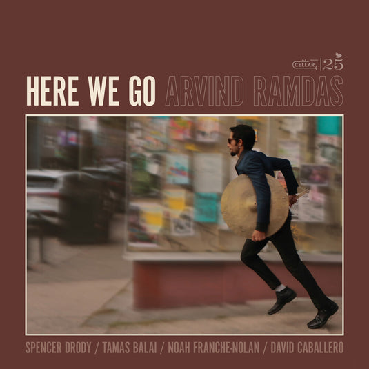 the album cover for Arvind Ramdas - Here We Go