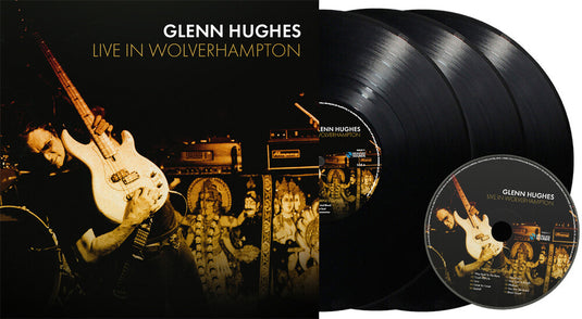 the album cover for Glenn Hughes - Live In Wolverhampton (W/Cd) (Fra)