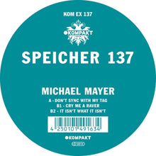 the album cover for Michael Mayer - Speicher 137 (Ep)