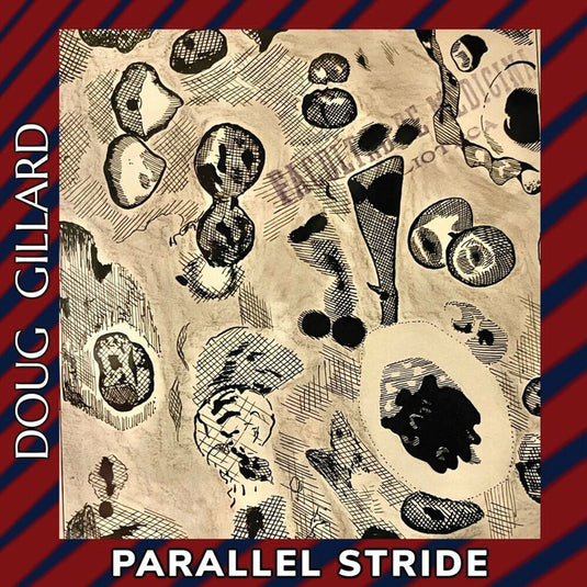 the album cover for Doug Gillard - Parallel Stride