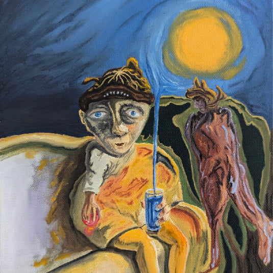 the album cover for Bleary Eyed - Easy
