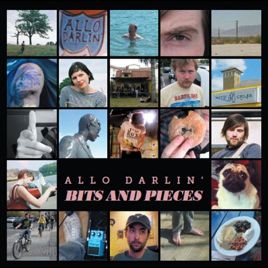 the album cover for Allo Darlin' - Bits & Pieces [Clear Vinyl]