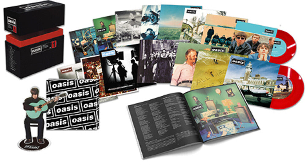 the album cover for Oasis - Complete 7 Inch Singles Collection Box Vol 1 (Box)