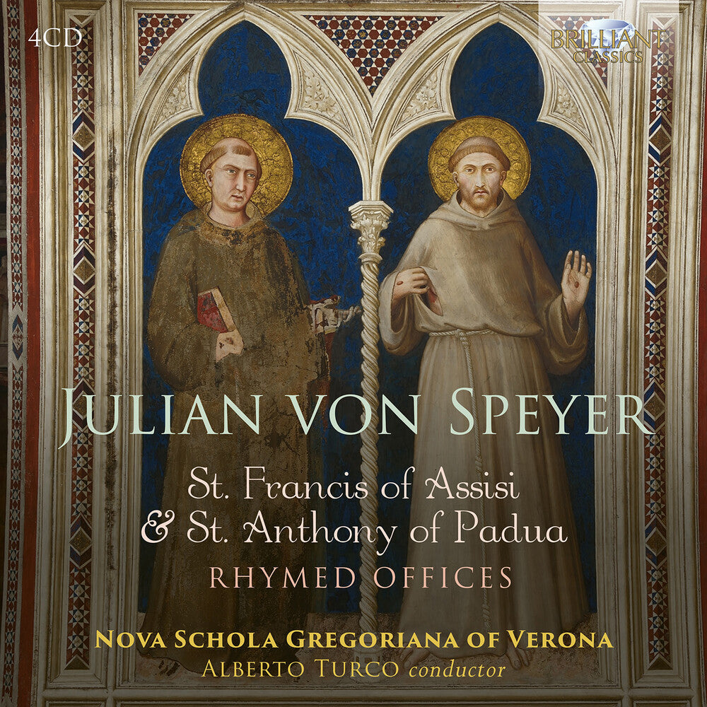 the album cover for Gennaro Becchimanzi - Von Speyer - St. Francis Of Assisi & St. Anthony