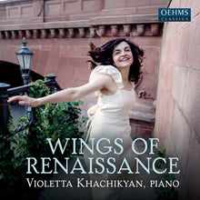 the album cover for Violetta Khachikyan - Wings Of Renaissance