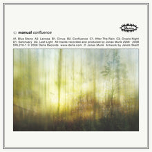 the album cover for Manual - Confluence [Clear Vinyl]