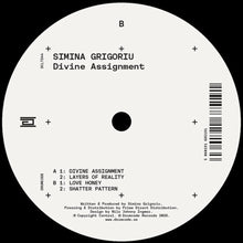 the album cover for Simina Grigoriu - Divine Assignment