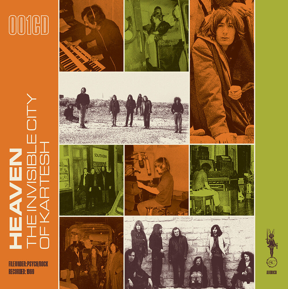 the album cover for Heaven - Invisible City Of Kartesh