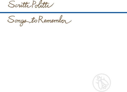 the album cover for Scritti Politti - Songs To Remember