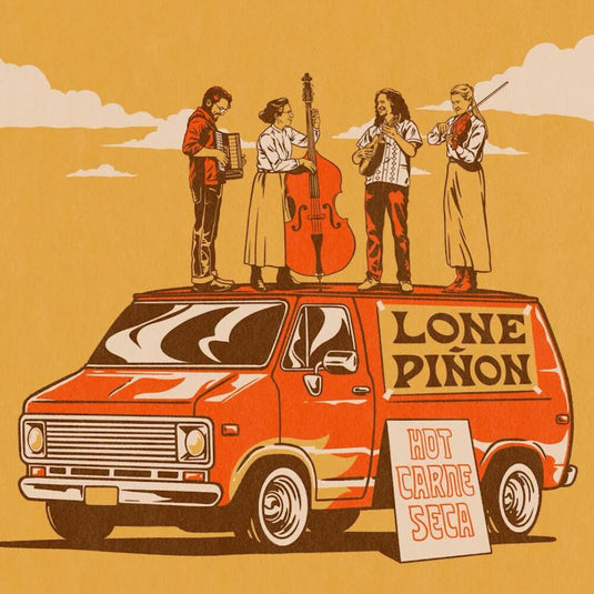 the album cover for Lone Pinon - Hot Carne Seca