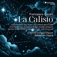 the album cover for Ensemble Correspondance / Sebastien Dauce - Cavalli: La Calisto