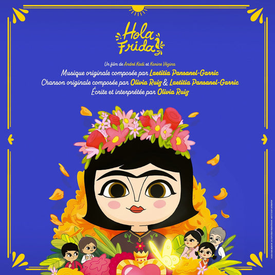 the album cover for Hola Frida - O.S.T. - Hola Frida - O.S.T.