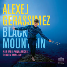 the album cover for Alexej Gerassimez - Black Mountain