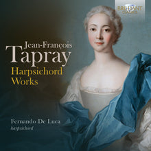 the album cover for De Fernando Luca - Tapray: Harpsichord Works