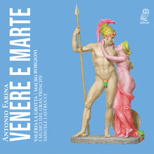 the album cover for La Valeria Grotta - Antonio Farina: Venere E Marte