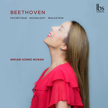 the album cover for Gomez-Miriam Moran - Beethoven: Pathetique Moonlight: Waldstein