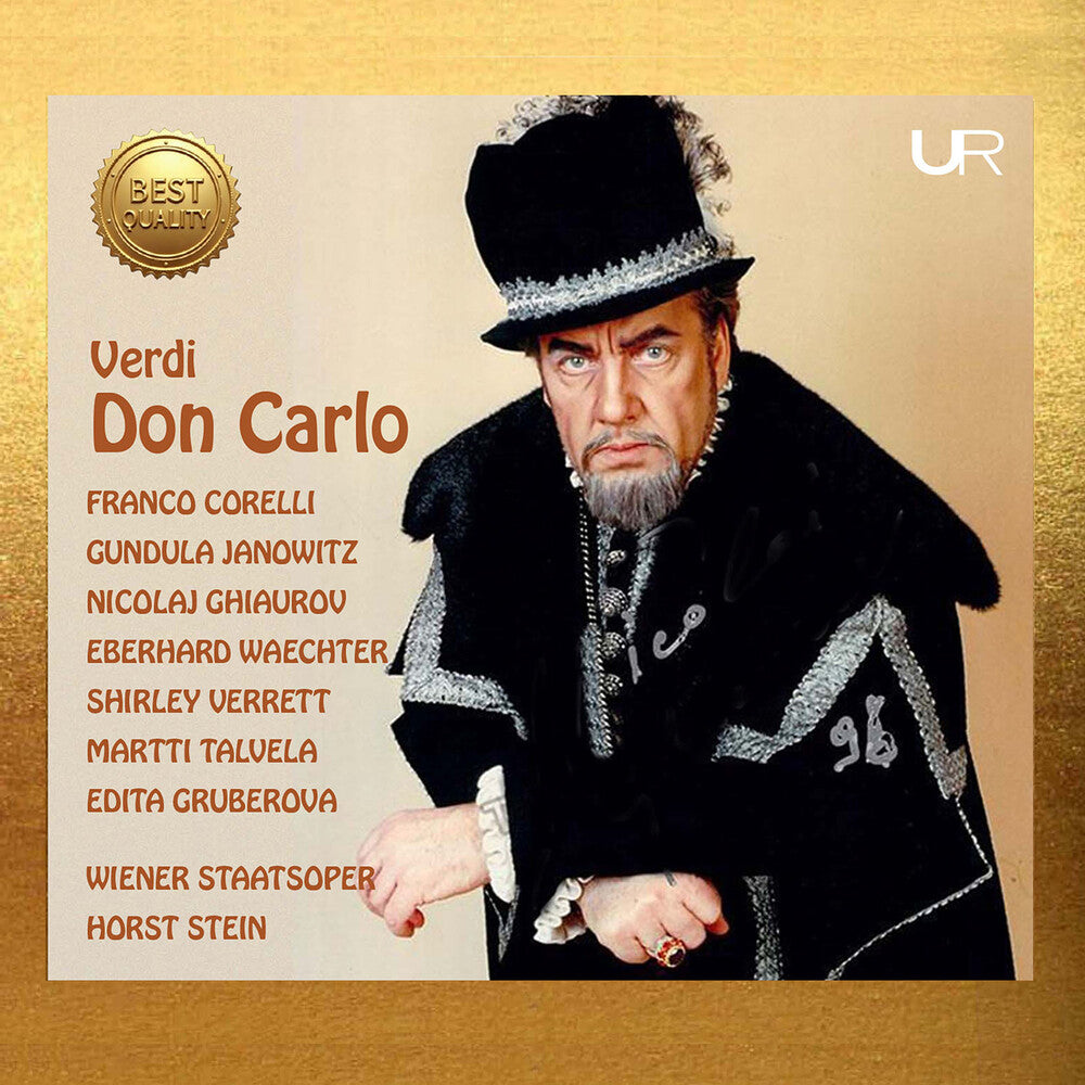 the album cover for FRANCO CORELLI - Verdi: Don Carlo