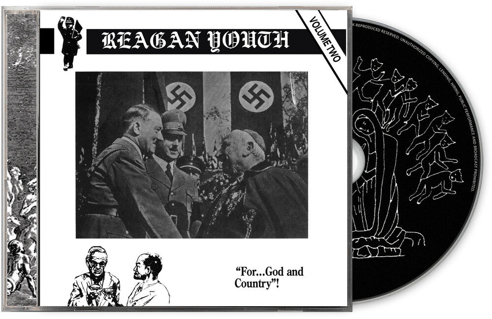 the album cover for Reagan Youth - Volume Two