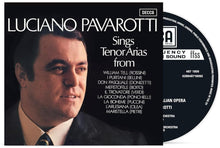 the album cover for Luciano Pavarotti - Sings Tenor Arias From Italian Opera [Remastered]