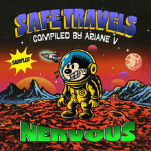 the album cover for Safe Travels Sampler (Compiled by Ariane V) / Var - Safe Travels Sampler (Compiled by Ariane V)