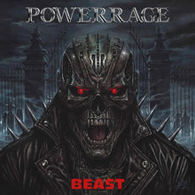 the album cover for Powerrage - Beast