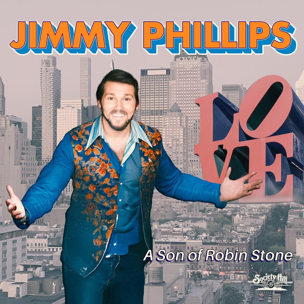 the album cover for Phillips, Jimmy - A Son Of Robin Stone