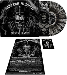 Nuclear Messiah - Black Flame [CLEAR/SILVER/BLACK SPLATTER]