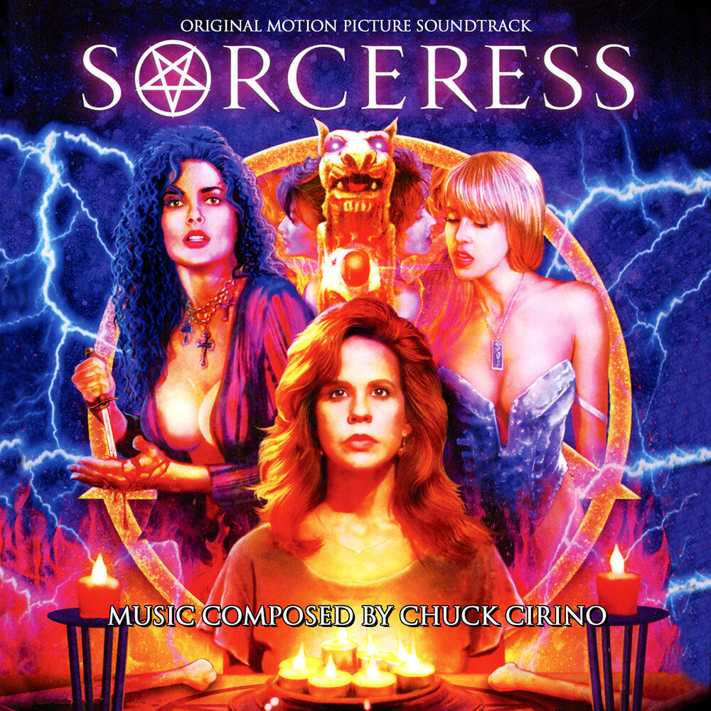 the album cover for Chuck Cirino - Sorceress - O.S.T.