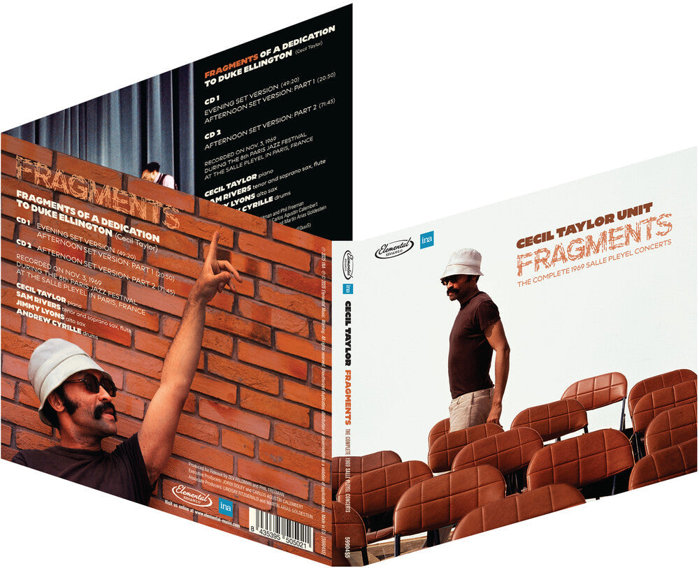 Cecil Taylor  Unit - Fragments: Complete 1969 Salle Pleyel Concerts [CD]