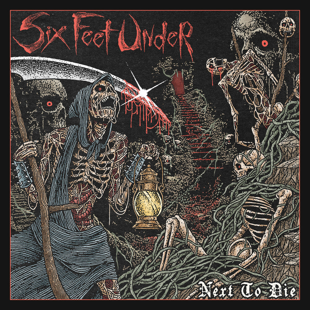 the album cover for Six Feet Under - Next To Die [Red/Black Smoke]