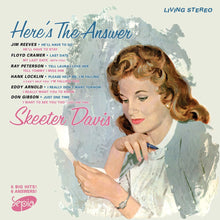 the album cover for Skeeter Davis - Here's The Answer