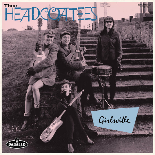 the album cover for Thee Headcoatees - Girlsville (Exp)