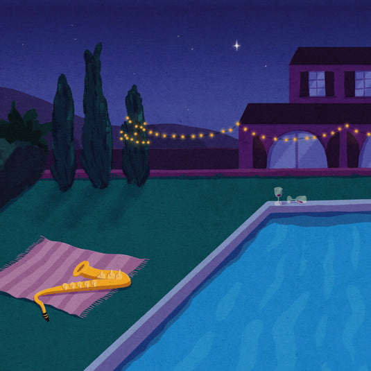 the album cover for Scott Hamilton  / Keul,Michael - In The Still Of The Night