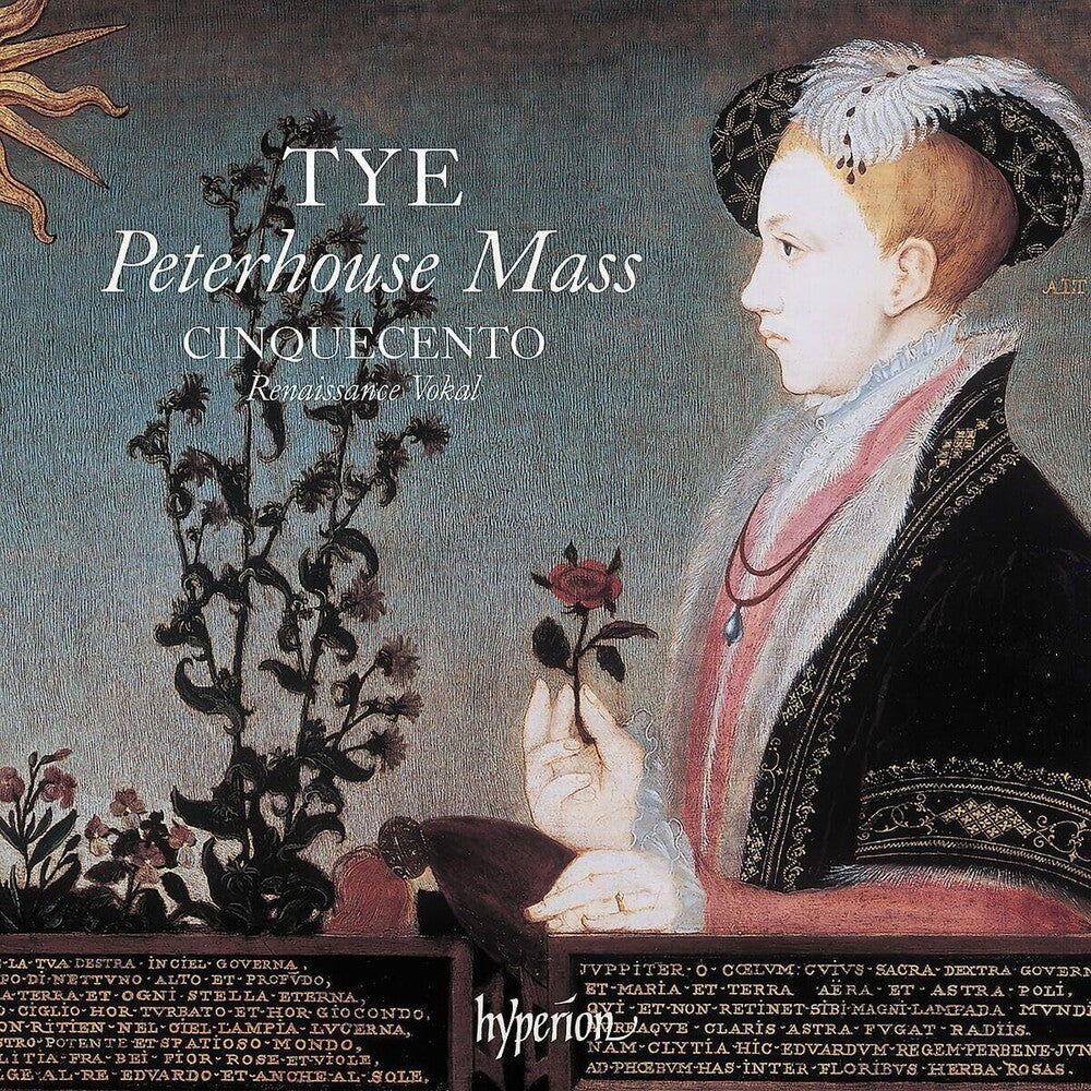 the album cover for Cinquecento - Tye: The Peterhouse Mass & Other Works
