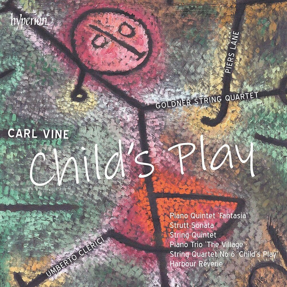 Goldner String / Piers Lane - Vine: Child's Play, Piano Quintet & Other Chamber [CD]