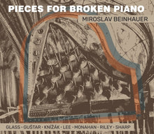the album cover for Miroslav Beinhauer - Pieces For Broken Piano
