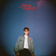 the album cover for Johnny Dynamite - Johnny Dynamite - Transparent Royal Blue (Blue)