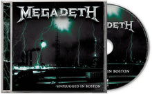 the album cover for Megadeth - Unplugged in Boston