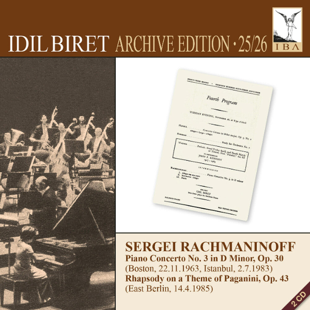 Idil Biret - Rachmaninoff: Pno Concerto No. 3 & Rhapsody On A [CD]