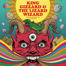 the album cover for King Gizzard / Lizard Wizard - From Demos To Demons