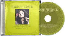 the album cover for Maria Muldaur - Across The Airwaves
